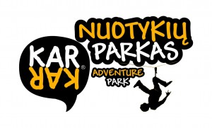 Logo nuotykiu parkas kar kar
